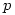 p