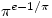 \pi^{e-1/\pi}