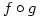 f\circ g