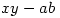 xy-ab