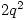 2q^2